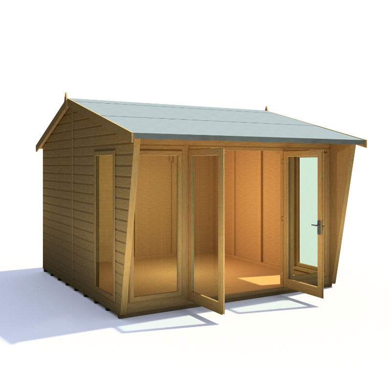 Loxley 10' x 10' Newlyn Summer House | Sheds.co.uk