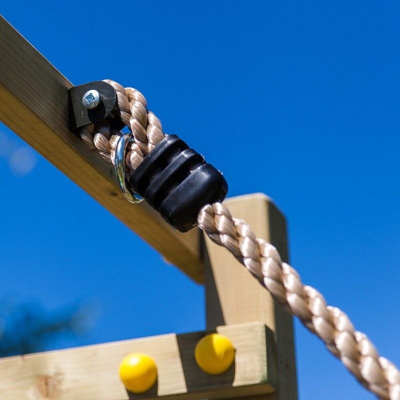 Loxley 10' x 15' Climbing Frame Fortress With Swing & Slide | Sheds.co.uk