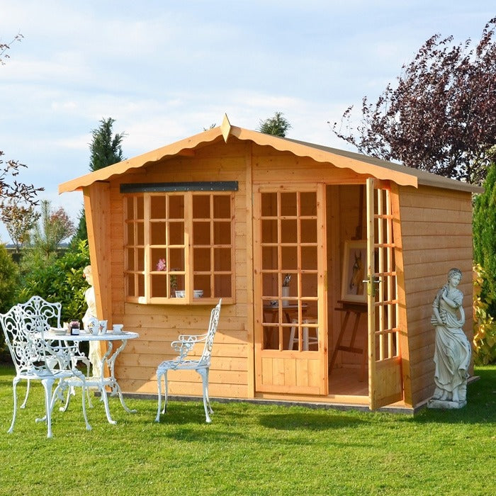 Loxley 10' x 6' Dover Summer House | Sheds.co.uk