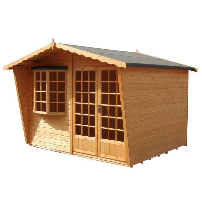 Loxley 10' x 6' Dover Summer House | Sheds.co.uk