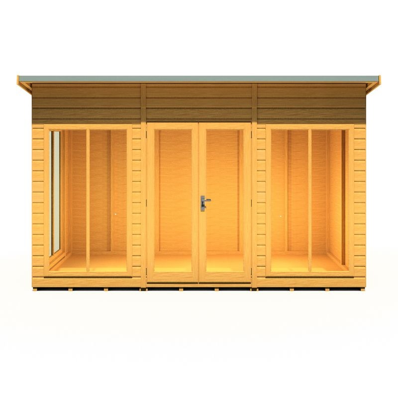 Loxley 12' x 6' Stanton Summer House | Sheds.co.uk