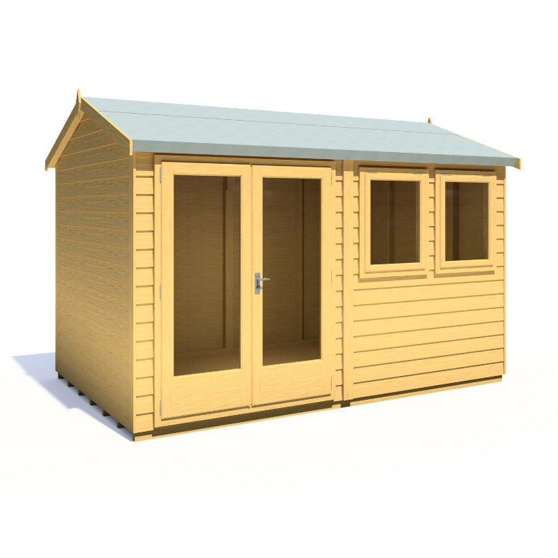 Loxley 12' x 7' Garden Studio Summer House | Sheds.co.uk