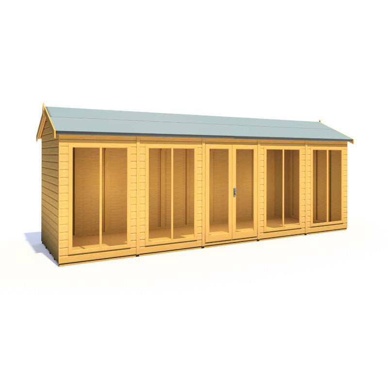 Loxley 20' x 6' Morval Summer House | Sheds.co.uk