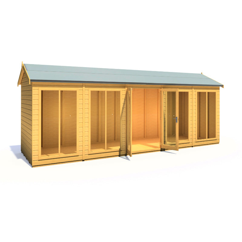 Loxley 20' x 6' Morval Summer House | Sheds.co.uk