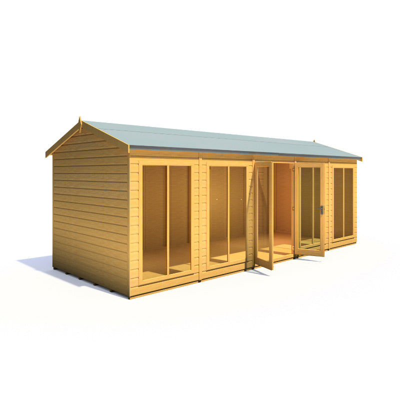 Loxley 20' x 8' Morval Summer House | Sheds.co.uk