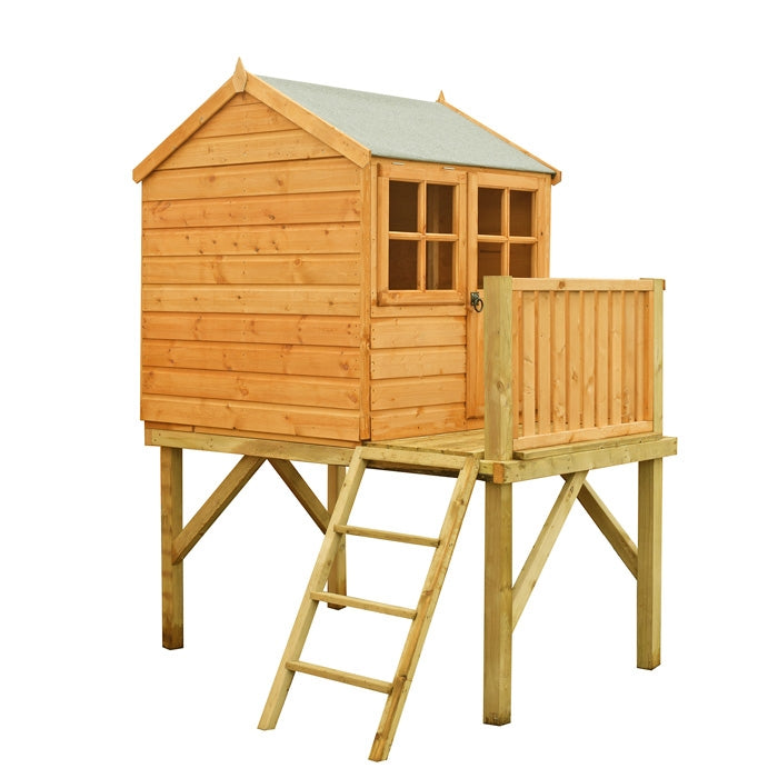 Loxley 4' x 4' Bon Bon Tower Playhouse | Sheds.co.uk