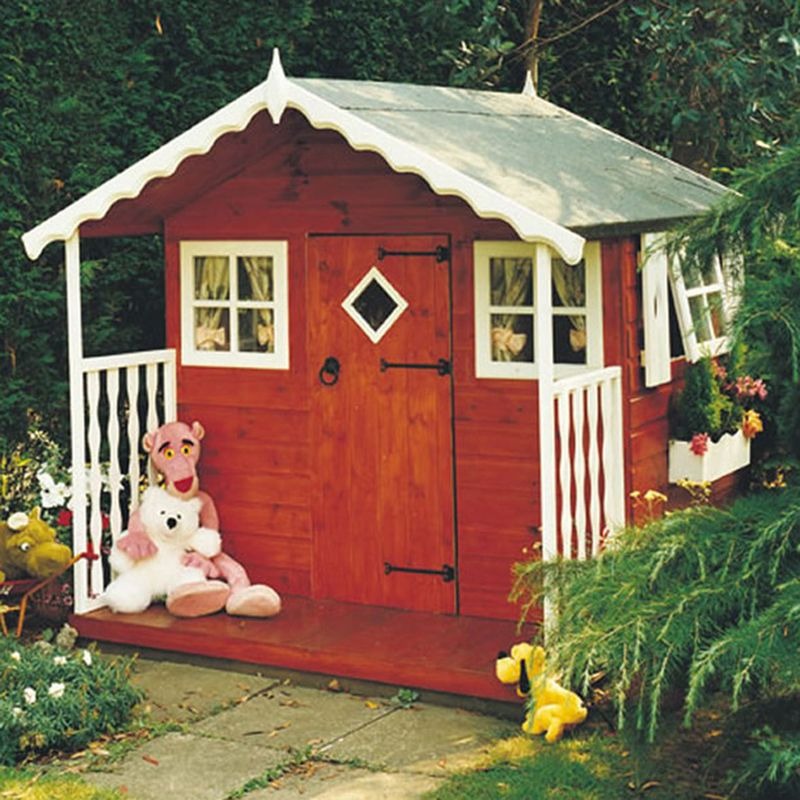Loxley 6' x 6' Humbug Playhouse | Sheds.co.uk