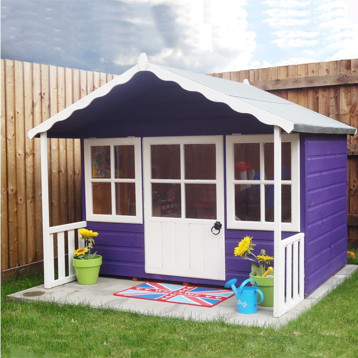 Loxley 6' x 4' Butterscotch Playhouse | Sheds.co.uk