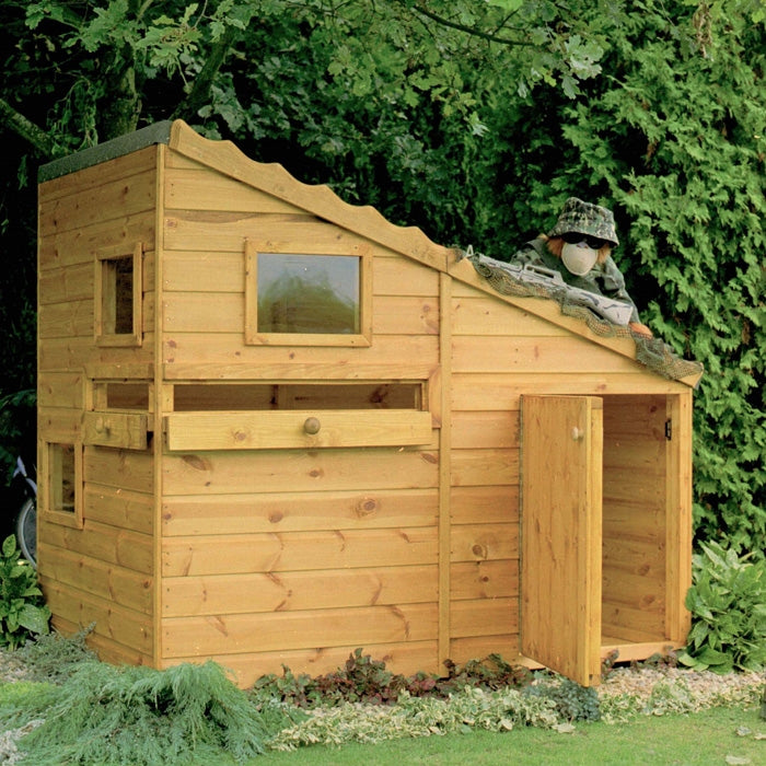 Loxley 6' x 4' Custard Playhouse | Sheds.co.uk