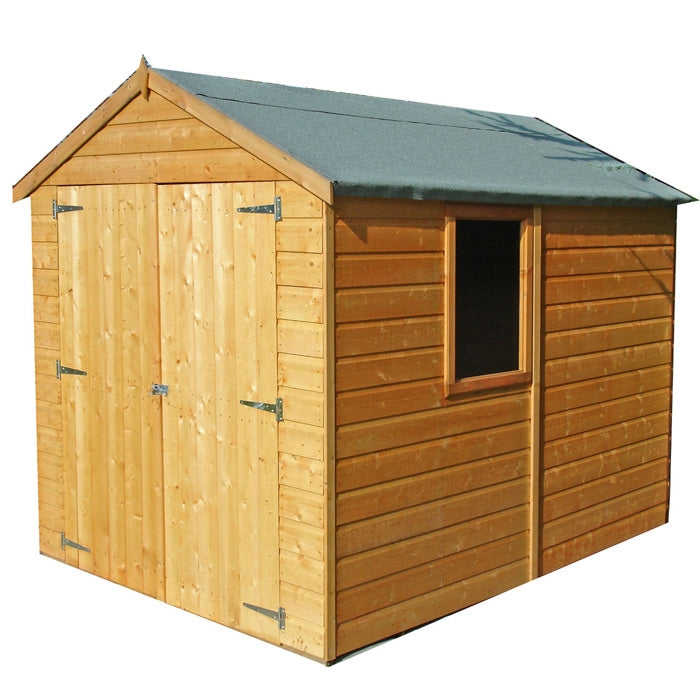 Loxley 6' x 8' Double Door Shiplap Apex Shed | Sheds.co.uk