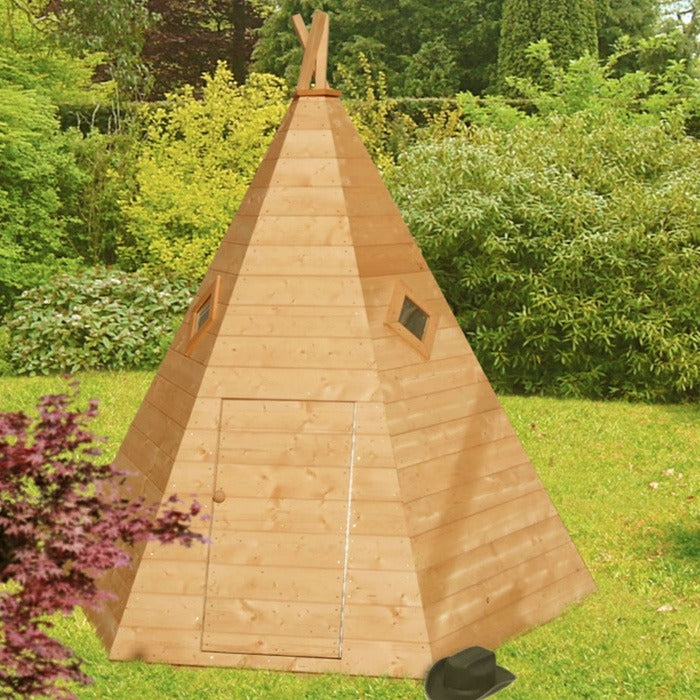 Loxley 7' x 6' Toffee Playhouse | Sheds.co.uk