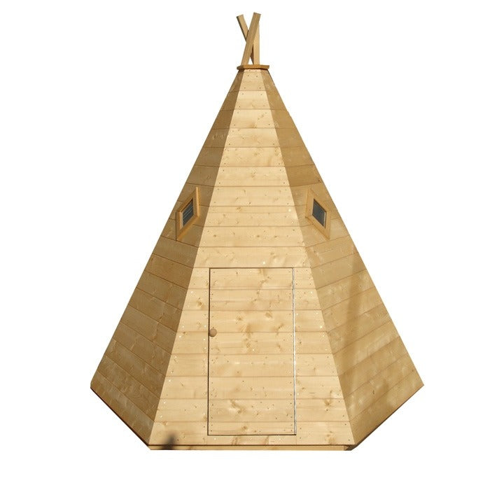 Loxley 7' x 6' Toffee Playhouse | Sheds.co.uk