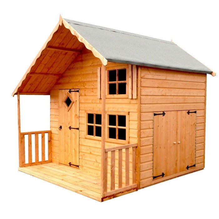 Loxley 7' x 8' Bubblegum Playhouse | Sheds.co.uk