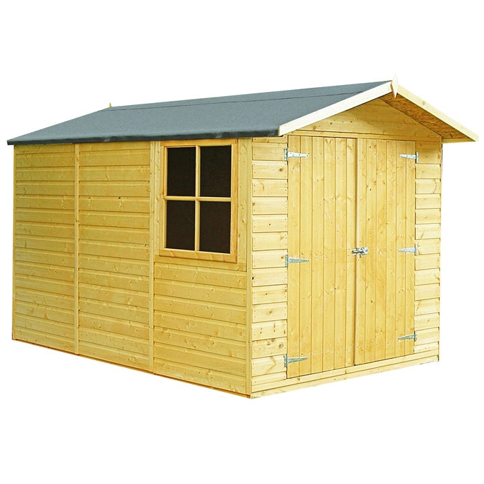 Loxley 7' x 10' Double Door Shiplap Apex Shed | Sheds.co.uk