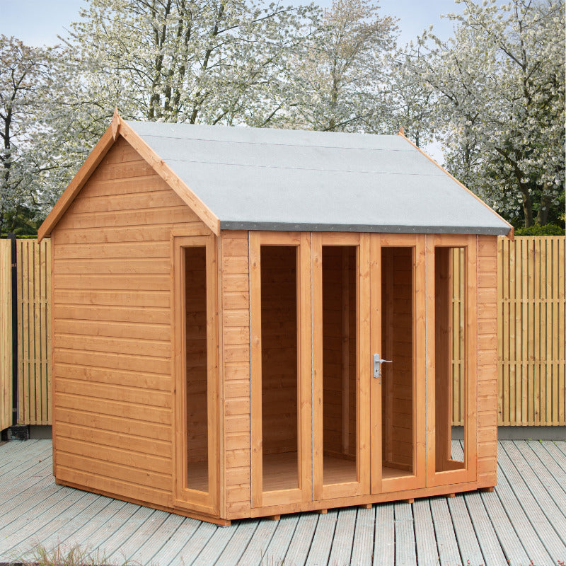 Loxley 8' x 8' Dawlish Summer House | Sheds.co.uk