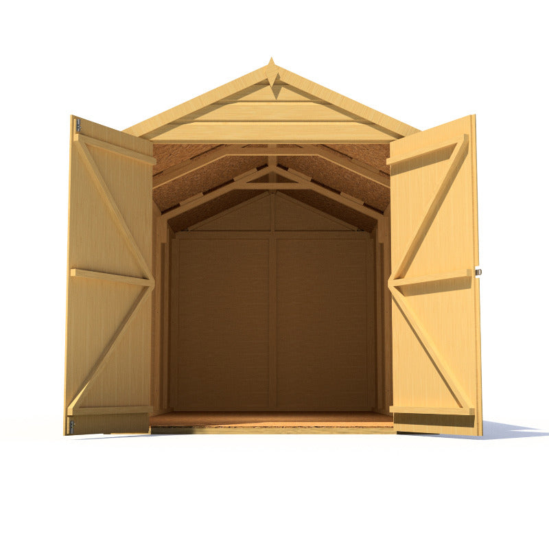 Loxley 6' x 12' Double Door Shiplap Apex Shed | Sheds.co.uk