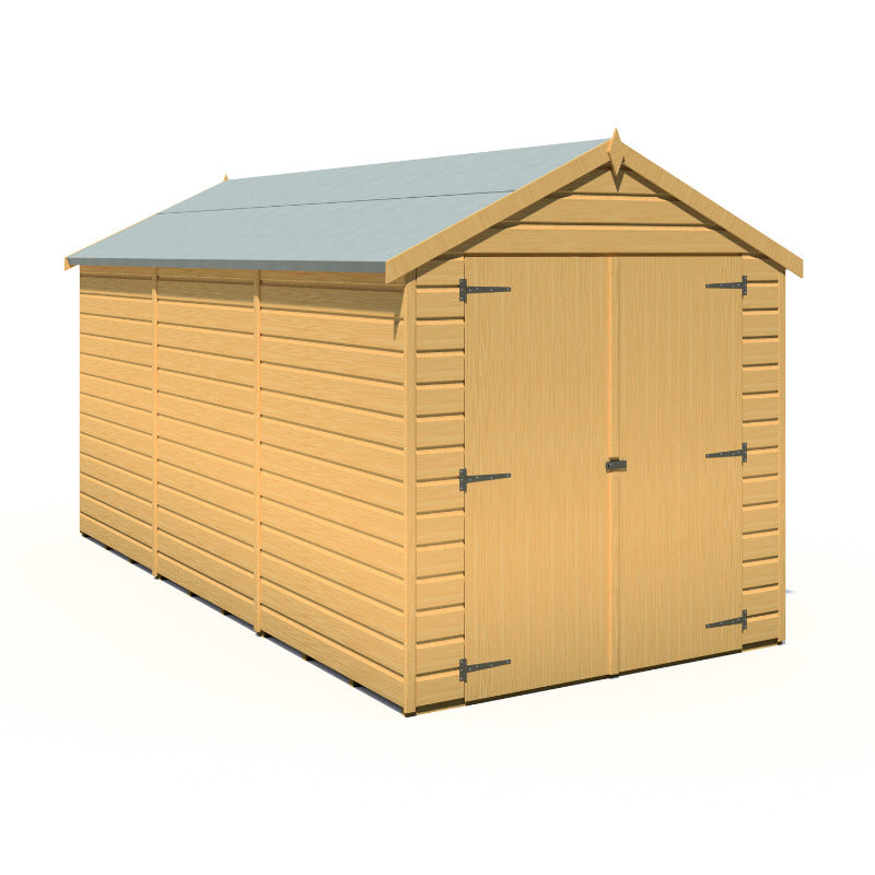 Loxley 6' x 12' Double Door Shiplap Apex Shed | Sheds.co.uk