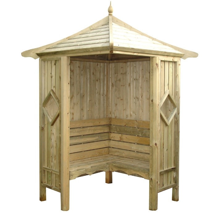 Loxley Deimos Arbour | Sheds.co.uk