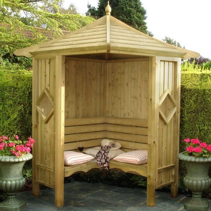 Loxley Deimos Arbour | Sheds.co.uk