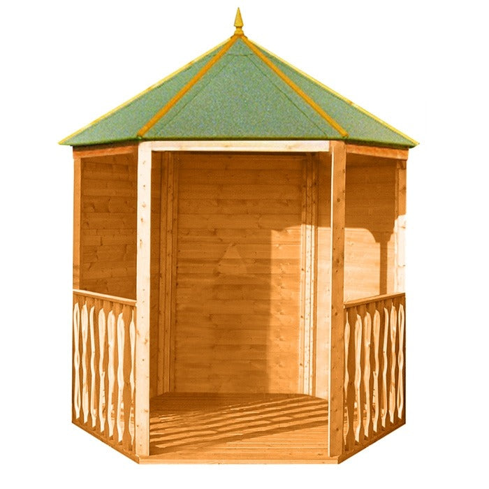 Loxley 7' x 6' Jupiter Hexagonal Gazebo | Sheds.co.uk