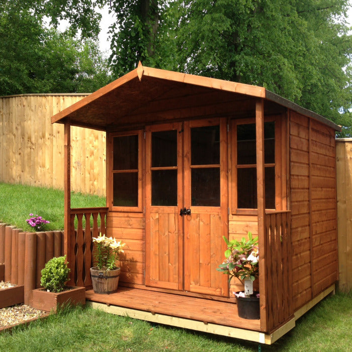 Loxley 7' x 7' Grasmere Summer House | Sheds.co.uk