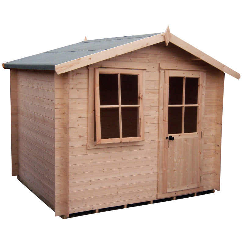 Loxley 3m x 3m Bexley Log Cabin - 19mm | Sheds.co.uk