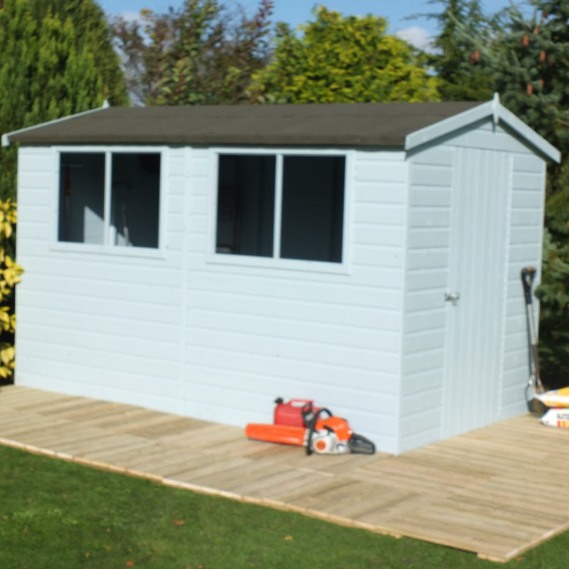 Loxley 6' x 10' Premium Shiplap Apex Shed | Sheds.co.uk