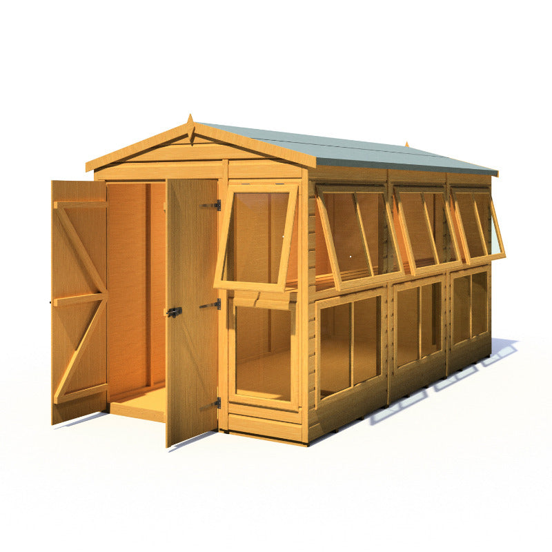 Loxley 6' x 12' Shiplap Apex Potting Shed | Sheds.co.uk