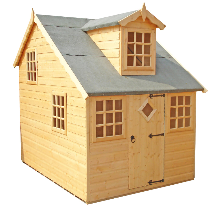 Loxley 6' x 8' Strawberry Playhouse | Sheds.co.uk