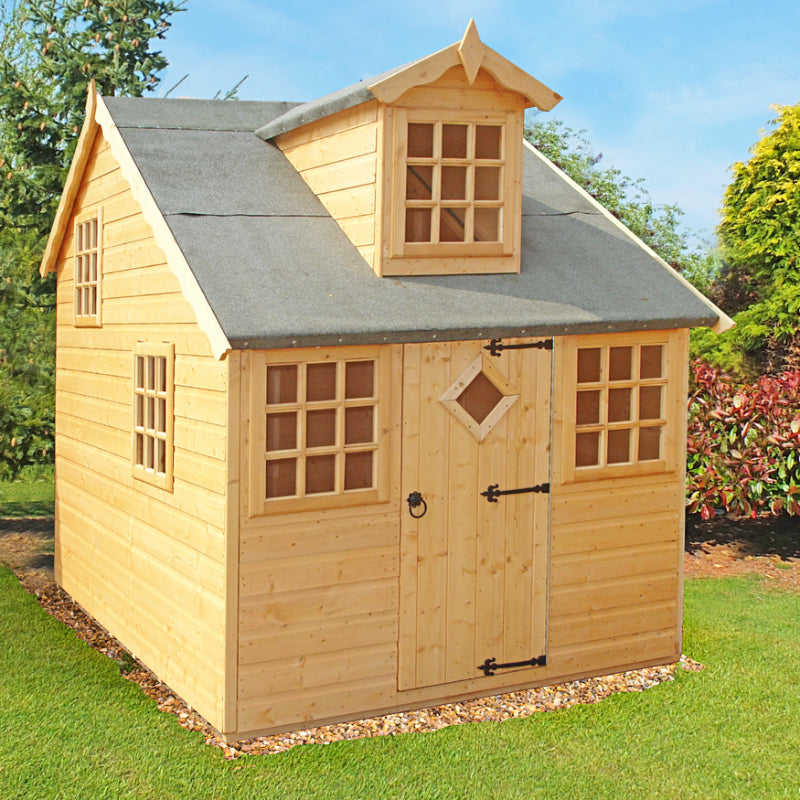 Loxley 6' x 8' Strawberry Playhouse | Sheds.co.uk