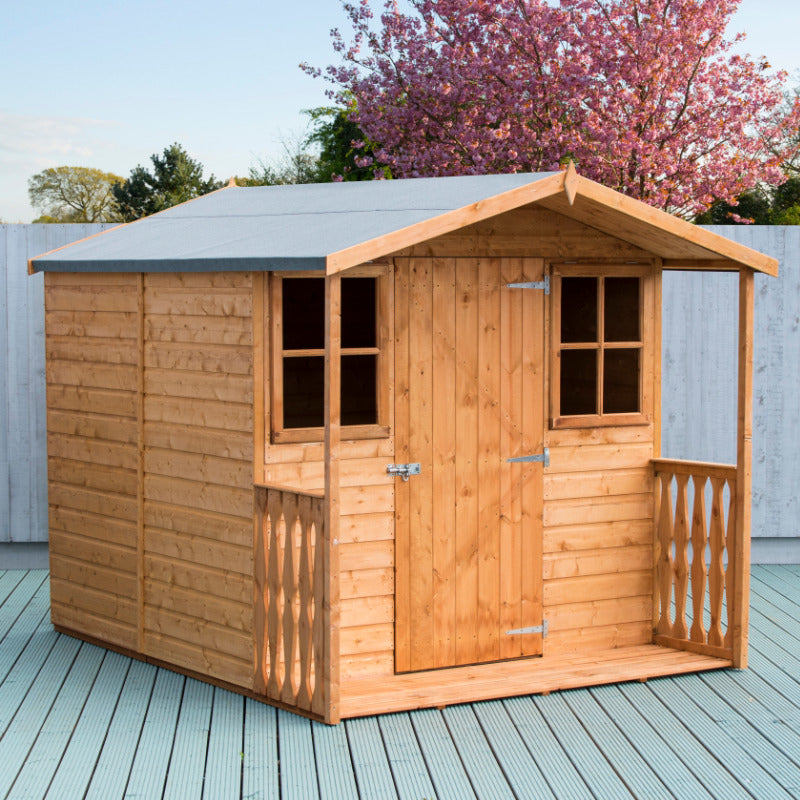 Loxley 7' x 9' Apex Summer Shed | Sheds.co.uk