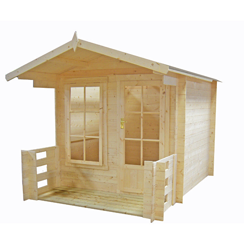 Loxley 2.4m x 2.4m Kingham Log Cabin - 19mm | Sheds.co.uk