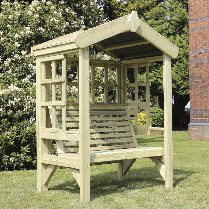 Moorvalley 2 Seater Classic Trellis Arbour | Sheds.co.uk