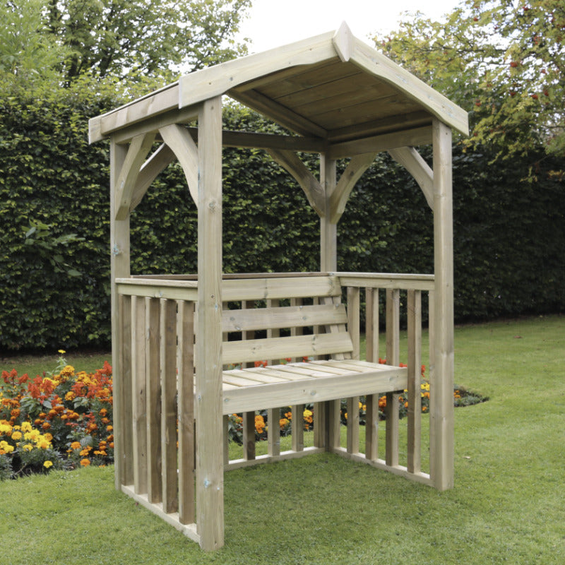 Moorvalley 2 Seater Modern Arbour | Sheds.co.uk