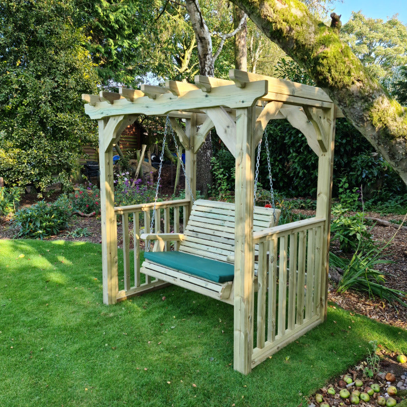 Moorvalley 2 Seater Modern Swing Seat | Sheds.co.uk