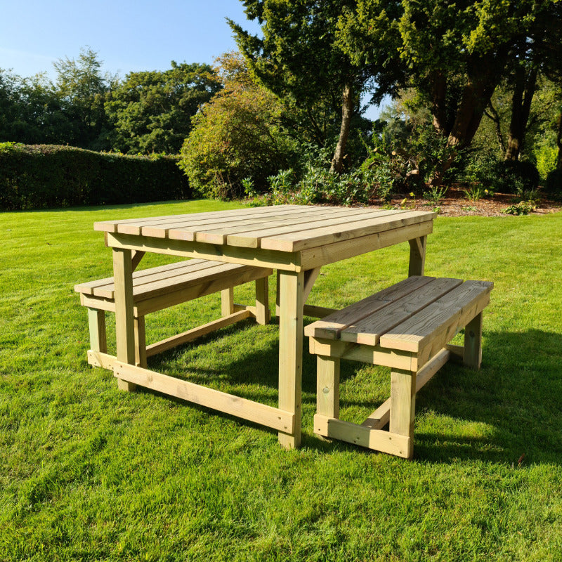 Moorvalley 4 Seater Beer Garden Dining Set | Sheds.co.uk