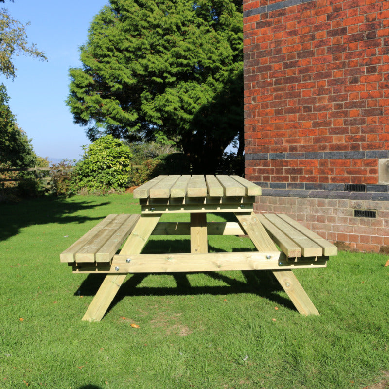 Moorvalley Classic Large Picnic Table | Sheds.co.uk