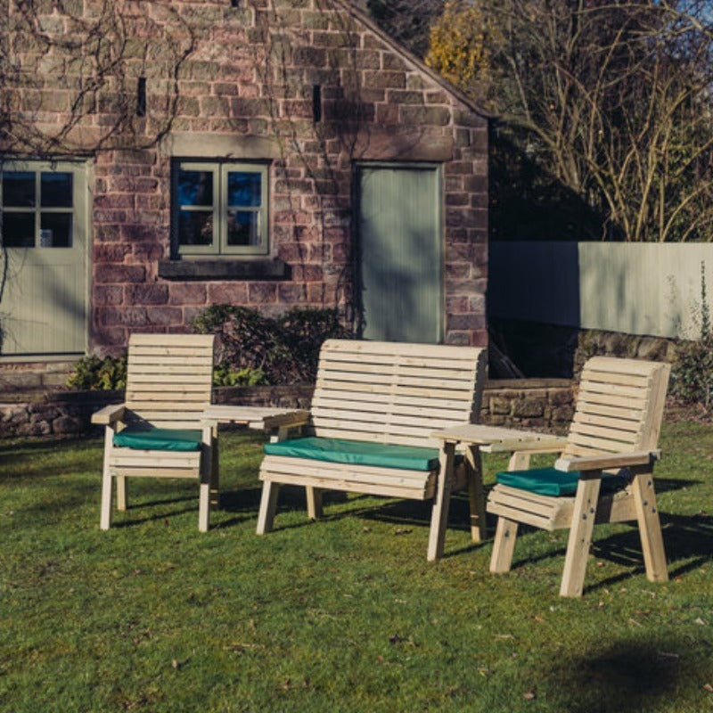 Moorvalley Ergo 4 Seater Multi Set | Sheds.co.uk