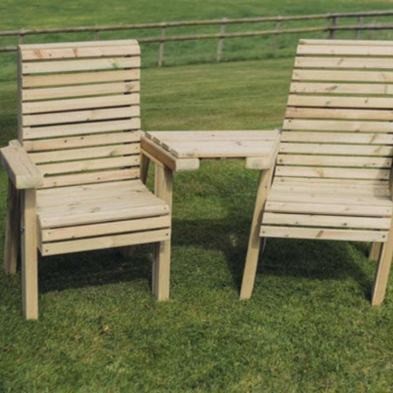 Moorvalley Ergo Love Seat | Sheds.co.uk