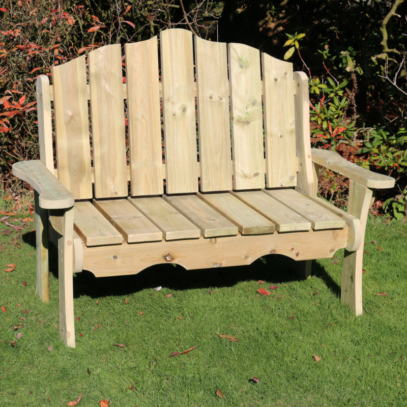 Moorvalley Manor 2 Seater Bench | Sheds.co.uk