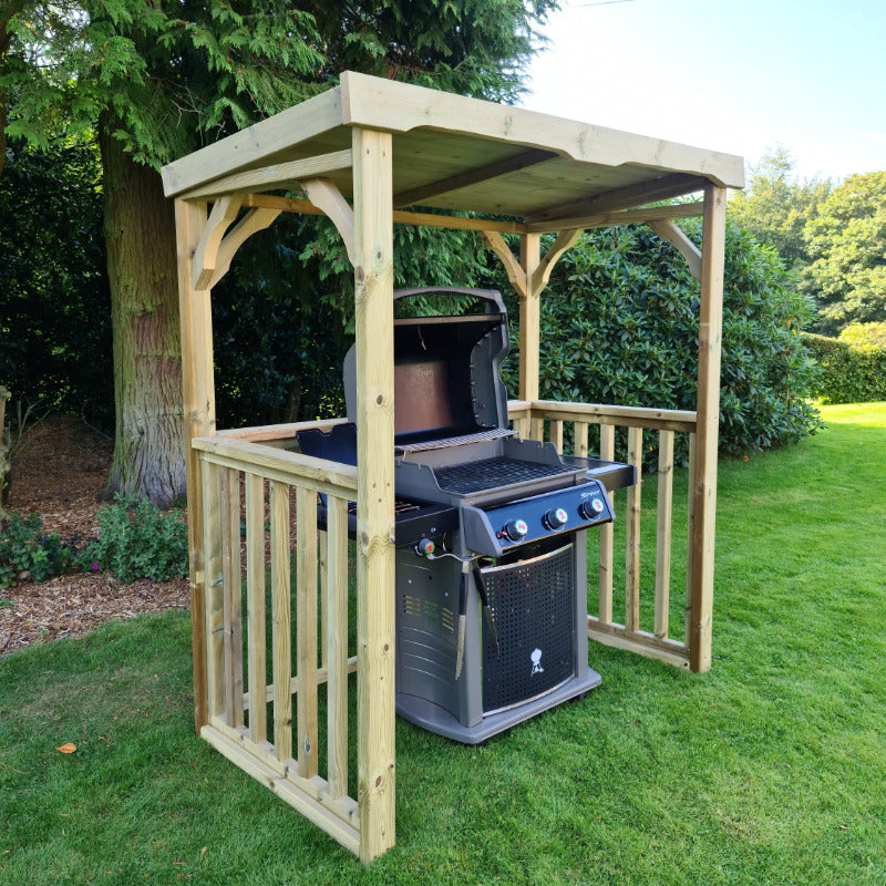 Moorvalley Traditional Barbecue Hut | Sheds.co.uk