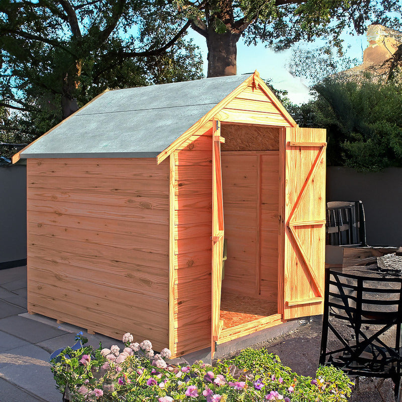 Loxley 6' x 6' Windowless Double Door Overlap Apex Shed | Sheds.co.uk