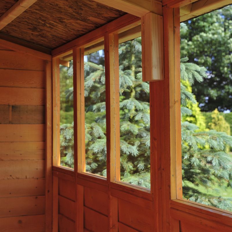 Loxley 6' x 10' Double Door Overlap Apex Shed | Sheds.co.uk