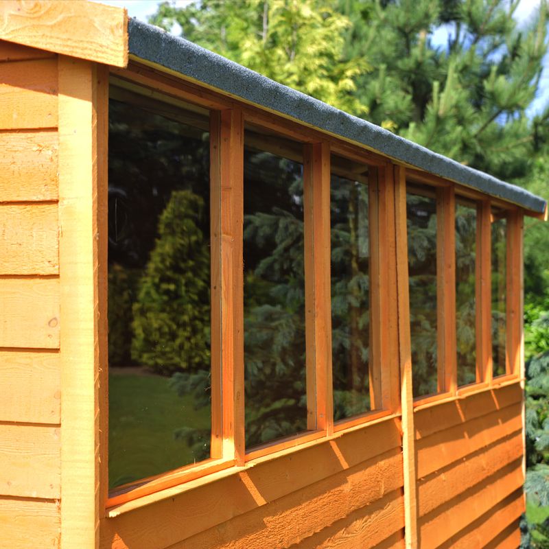Loxley 6' x 10' Double Door Overlap Apex Shed | Sheds.co.uk