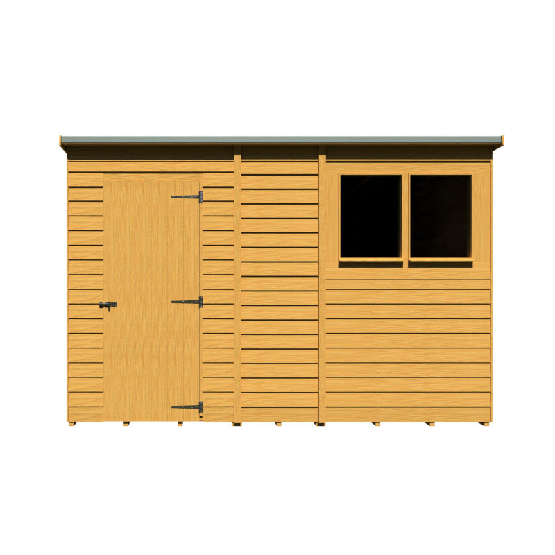 Loxley 10' x 6' Overlap Pent Shed | Sheds.co.uk