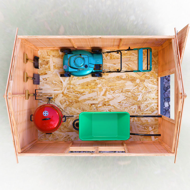 Loxley 6' x 8' Overlap Apex Shed | Sheds.co.uk