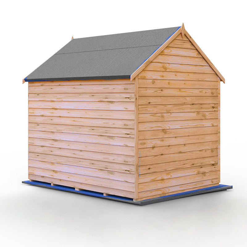 Loxley 5' x 7' Windowless Overlap Apex Shed | Sheds.co.uk