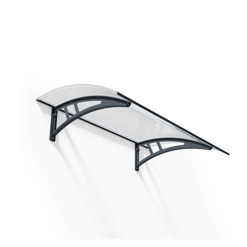 Palram - Canopia 1350 Calisto Doorway Canopy - Grey | Sheds.co.uk