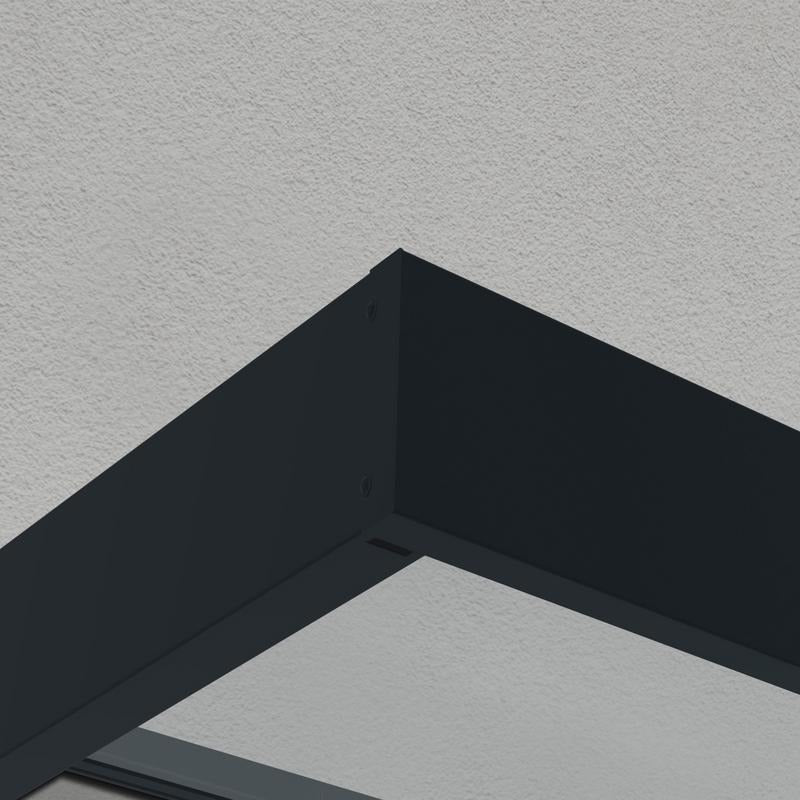 Palram - Canopia 2150 Sophia Doorway Canopy - Grey Clear | Sheds.co.uk