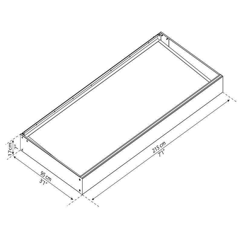 Palram - Canopia 2150 Sophia Doorway Canopy - Grey Clear | Sheds.co.uk